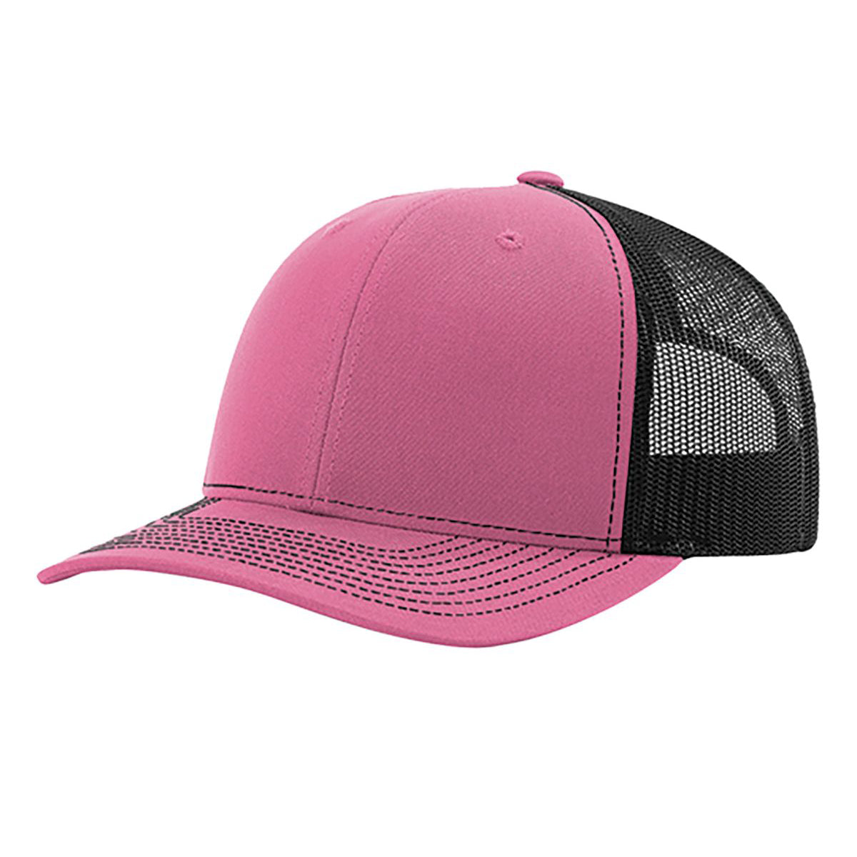 Hot Pink/Blk  Richardson 112- 15.99 Each (Sold by the dozen)